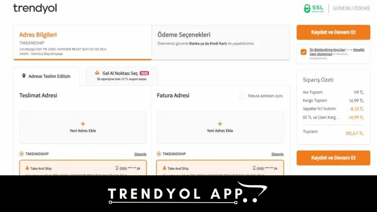 What payment methods does Trendyol accept